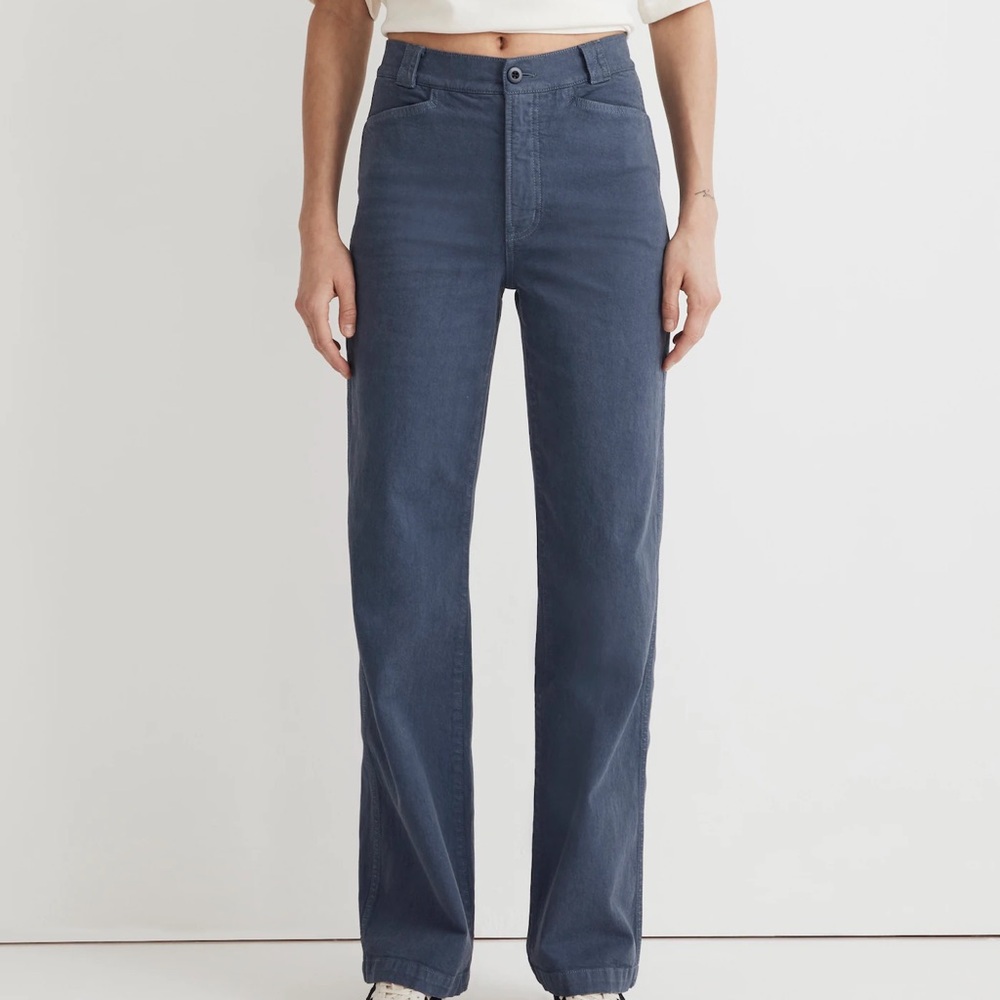 Madewell Emmett Pant: Garment Wash Nightingales *never worn!